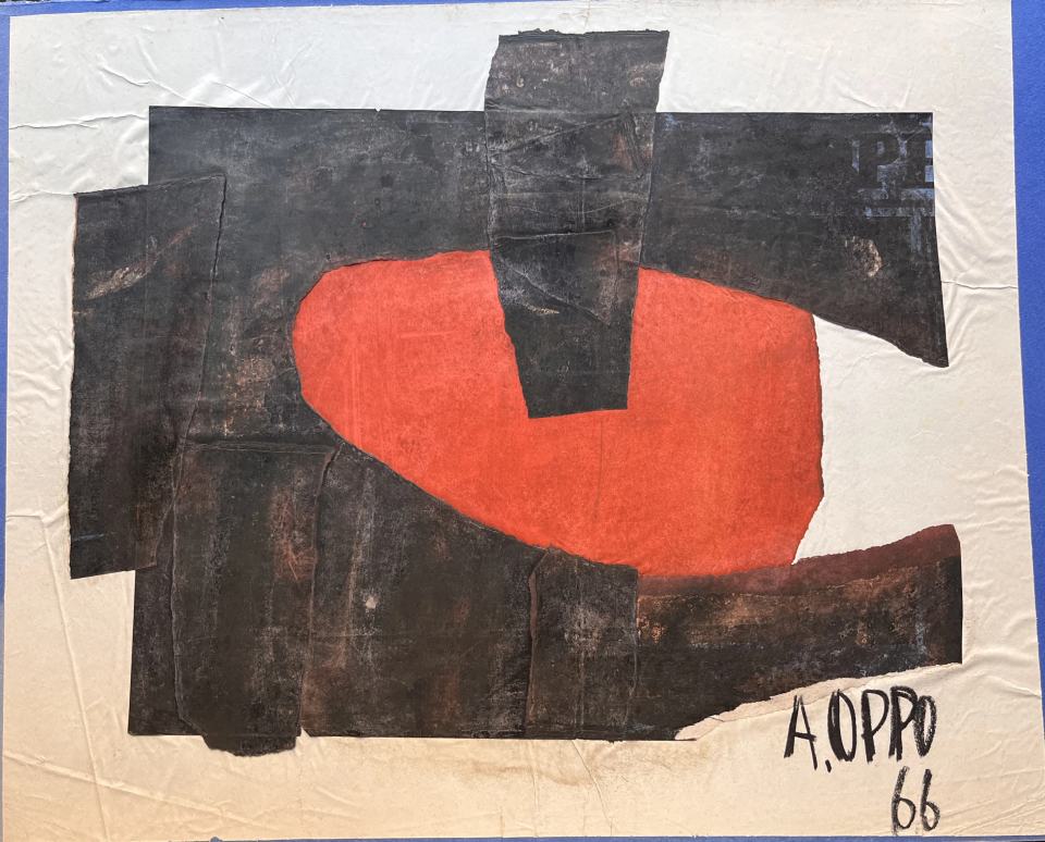 ASO-0100, Katalogbezeichnung des Archivs: Bewahrung des Rots, Augusto Salvatore Oppo