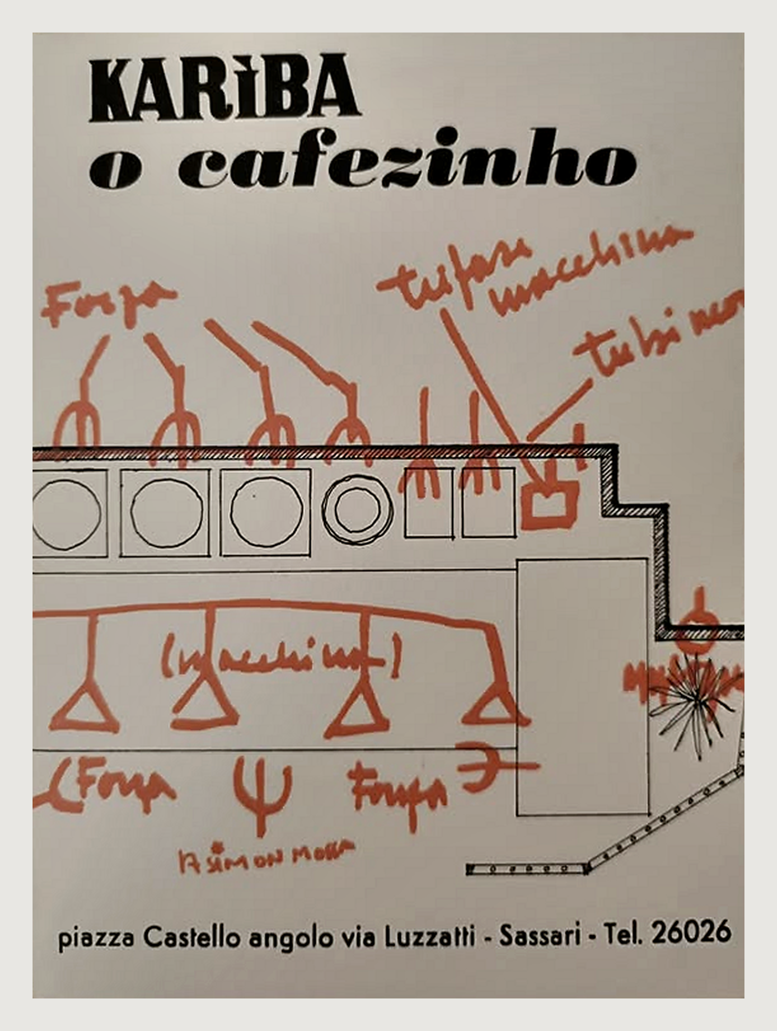 Cafezinho في ساساري سنة 1968: وثيقة أُعيد اكتشافها