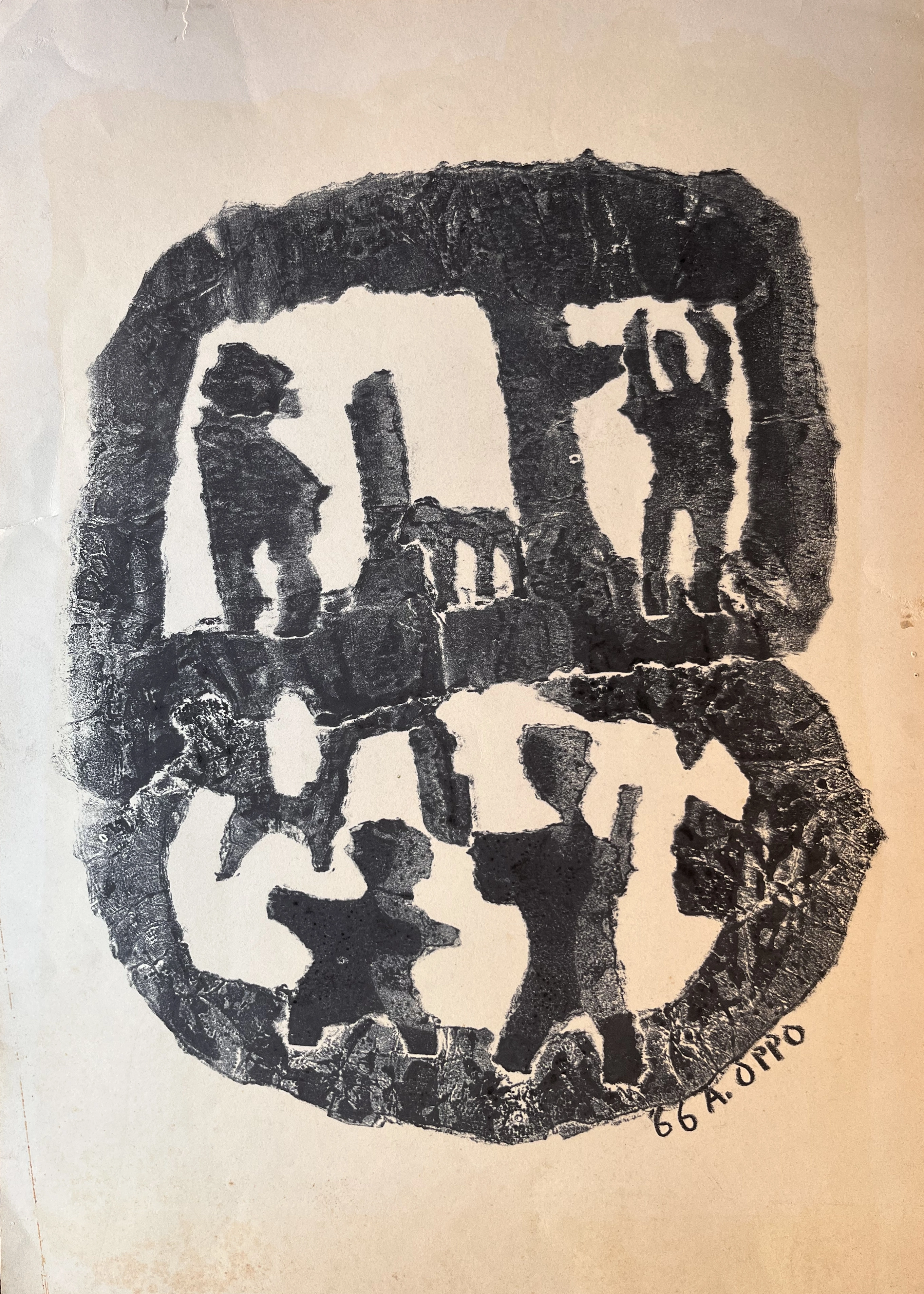 ASO-0098, Denominazione catalografica dell’Archivio: Il sigillo aperto, Augusto Salvatore Oppo
