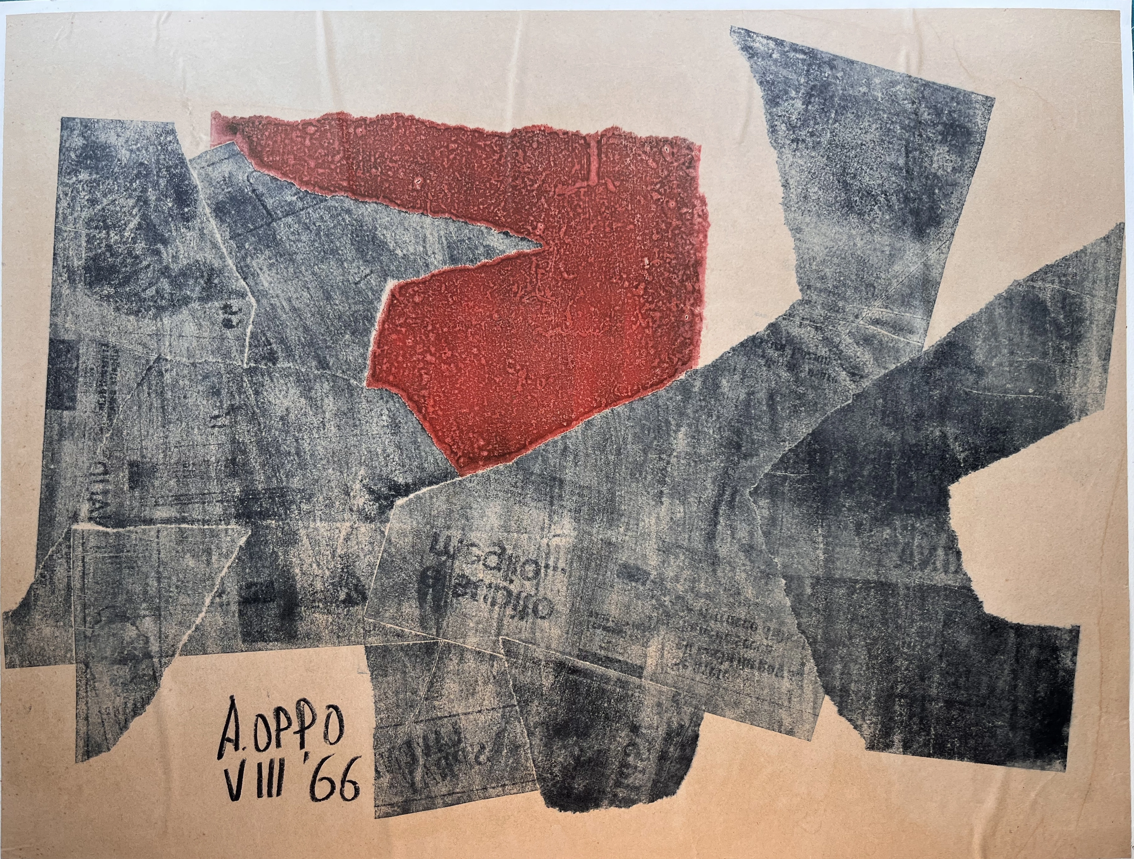 ASO-0334, Denominazione catalografica dell’Archivio: Il cuore esposto, Augusto Salvatore Oppo