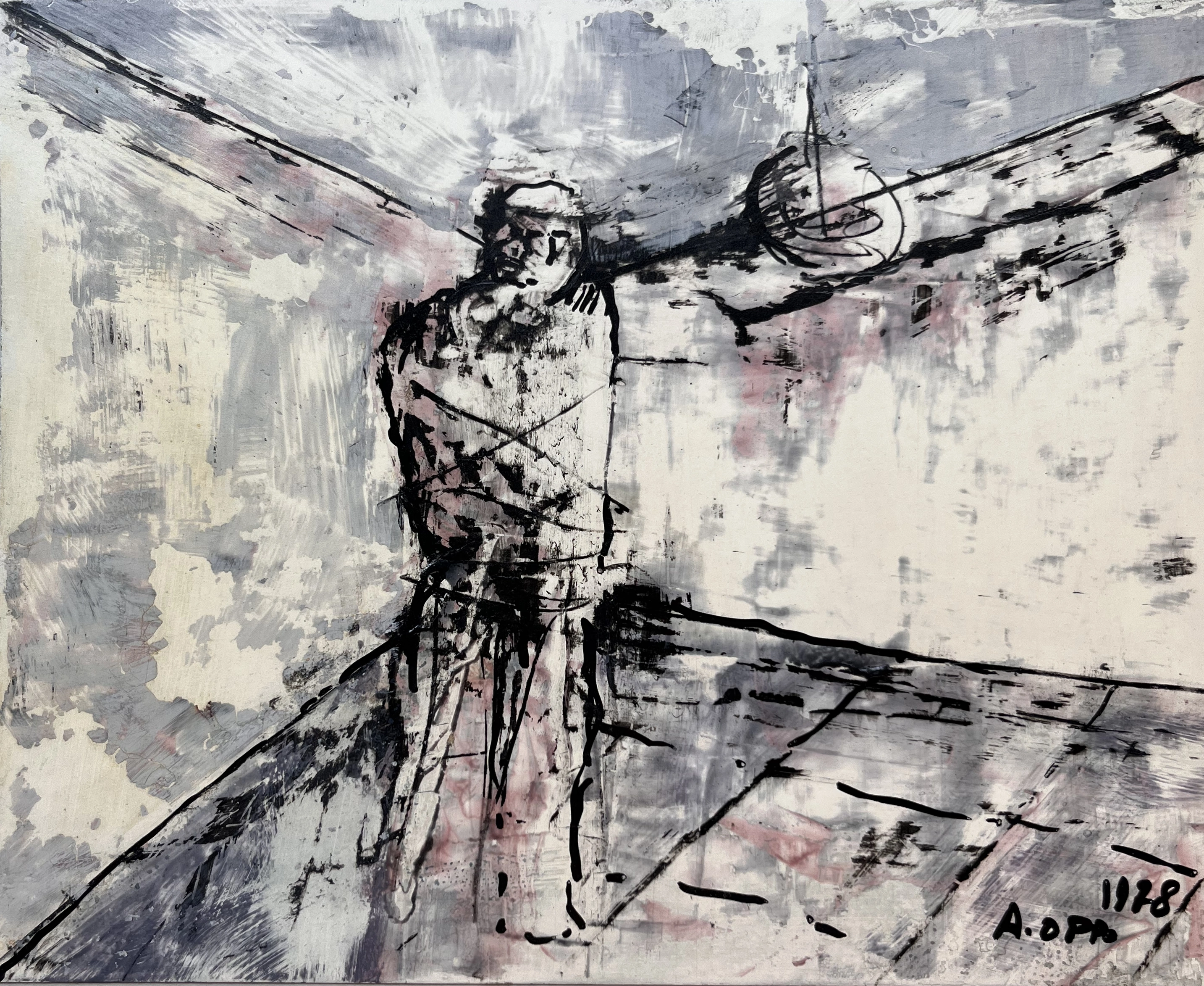 ASO-0404, Denominazione catalografica dell’Archivio: Le braccia del limite, Augusto Salvatore Oppo